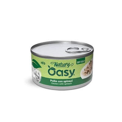 OASY Natury Soft Jelly Pollo con Spinaci 85g OASY Natury Soft Jelly Pollo con Spinaci 85g